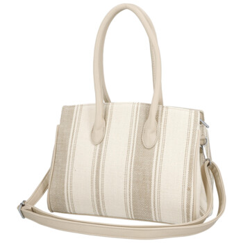 Dámská kabelka přes rameno béžová - Coveri Plasa
