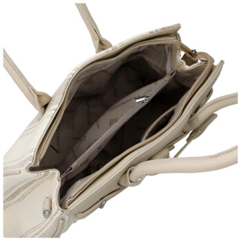 Dámská kabelka přes rameno béžová - Coveri Plasa