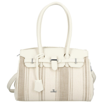 Dámská kabelka přes rameno světle béžová - Coveri Plasa