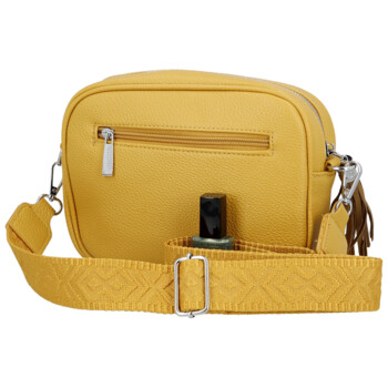 Dámská crossbody kabelky žlutá - Firenze Milia