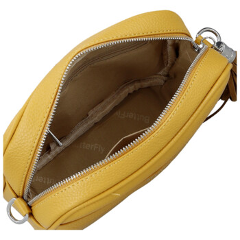 Dámská crossbody kabelky žlutá - Firenze Milia