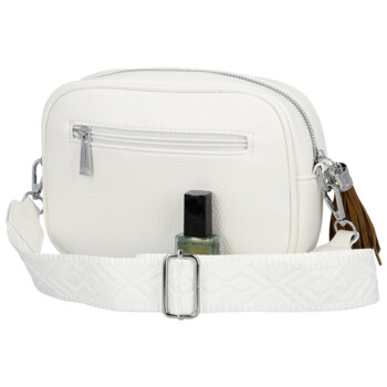 Dámská crossbody kabelky bílá - Firenze Milia