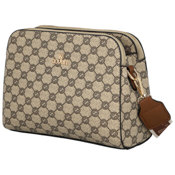 Dámská crossbody kabelka hnědá - Coveri Alianna