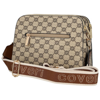 Dámská crossbody kabelka hnědá - Coveri Alianna