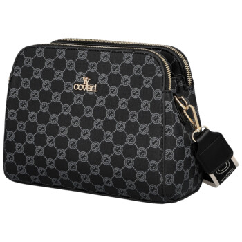 Dámská crossbody kabelka černá - Coveri Alianna