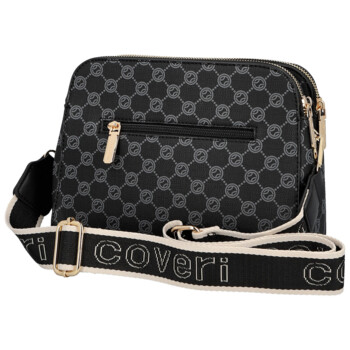 Dámská crossbody kabelka černá - Coveri Alianna