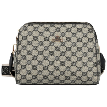 Dámská crossbody kabelka černo bílá - Coveri Alianna