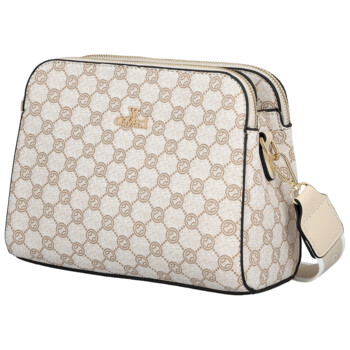 Dámská crossbody kabelka světle béžová - Coveri Alianna