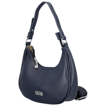 Malá kabelka ve stylu gondola tmavě modrá - Coveri Venetia New