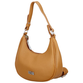 Malá kabelka ve stylu gondola světle hnědá - Coveri Venetia New