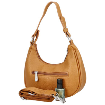 Malá kabelka ve stylu gondola světle hnědá - Coveri Venetia New