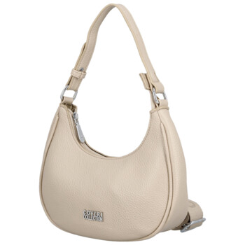 Malá kabelka ve stylu gondola taupe - Coveri Venetia