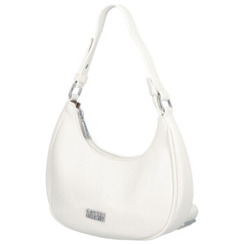 Malá kabelka ve stylu gondola bílá - Coveri Venetia