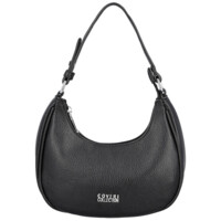 Malá kabelka ve stylu gondola černá - Coveri Venetia New