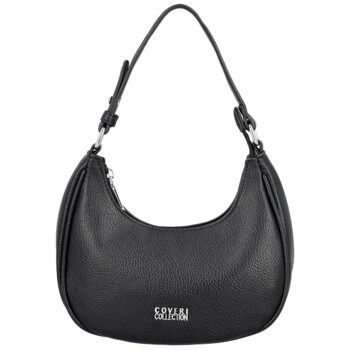 Malá kabelka ve stylu gondola černá - Coveri Venetia New