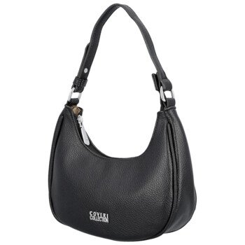 Malá kabelka ve stylu gondola černá - Coveri Venetia New
