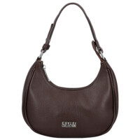 Malá kabelka ve stylu gondola čokoládově hnědá - Coveri Venetia New