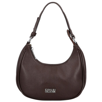 Malá kabelka ve stylu gondola čokoládově hnědá - Coveri Venetia New
