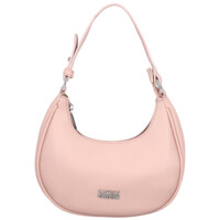 Malá kabelka ve stylu gondola světle růžová - Coveri Venetia