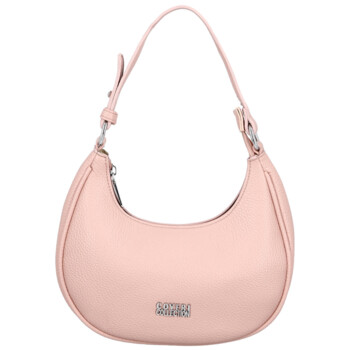 Malá kabelka ve stylu gondola světle růžová - Coveri Venetia