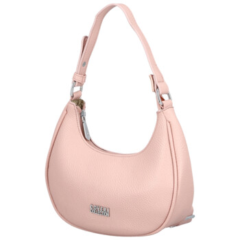 Malá kabelka ve stylu gondola světle růžová - Coveri Venetia