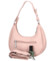 Malá kabelka ve stylu gondola světle růžová - Coveri Venetia