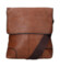Pánská crossbody taška hnědá - Firenze Paolo