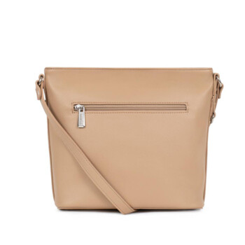 Dámská crossbody kabelka pudrová - Fagola Mayla