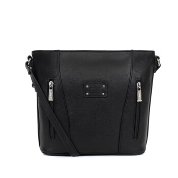 Dámská crossbody kabelka černá - Fagola Mayla
