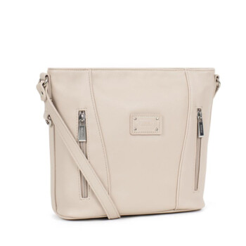 Dámská crossbody kabelka béžová - Fagola Mayla