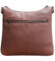 Dámská kožená crossbody kabelka koňaková - Sendi Design Diana