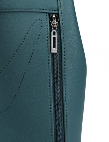 Dámský moderní batoh tmavý tyrkysový - Vuch Linton Two