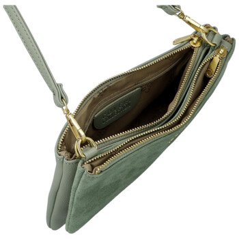 Dámská crossbody kabelka světle zelená - Coveri Alesia