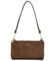 Dámská crossbody kabelka tmavě hnědá - Coveri Alesia