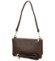 Dámská crossbody kabelka tmavě hnědá - Coveri Alesia