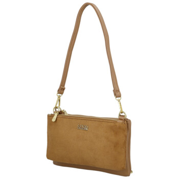Dámská crossbody kabelka hnědá - Coveri Alesia
