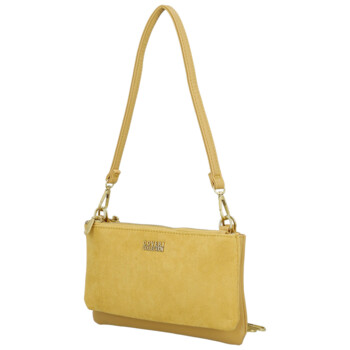 Dámská crossbody kabelka žlutá - Coveri Alesia