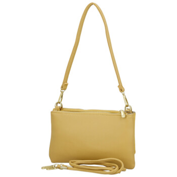 Dámská crossbody kabelka žlutá - Coveri Alesia