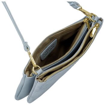 Dámská crossbody kabelka světle modrá - Coveri Alesia