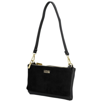 Dámská crossbody kabelka černá - Coveri Alesia