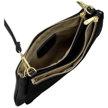 Dámská crossbody kabelka černá - Coveri Alesia