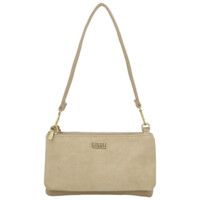 Dámská crossbody kabelka béžová - Coveri Alesia