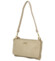 Dámská crossbody kabelka béžová - Coveri Alesia