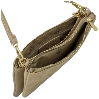 Dámská crossbody kabelka béžová - Coveri Alesia