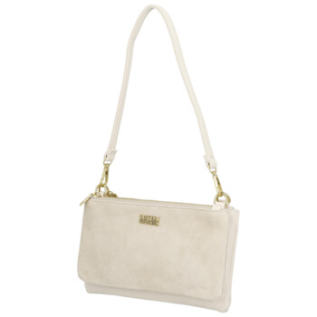 Dámská crossbody kabelka krémová - Coveri Alesia