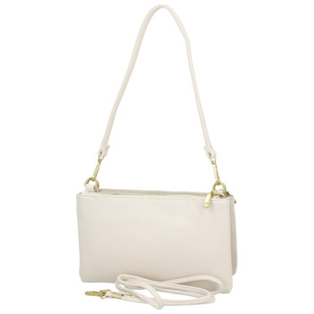 Dámská crossbody kabelka krémová - Coveri Alesia