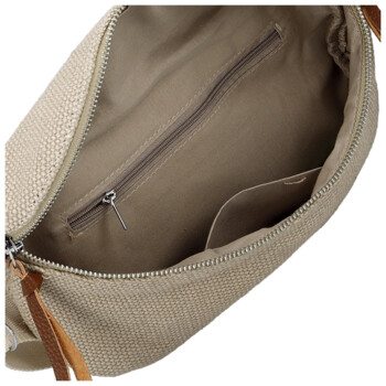 Dámská ledvinka krémová - Coveri Cerys