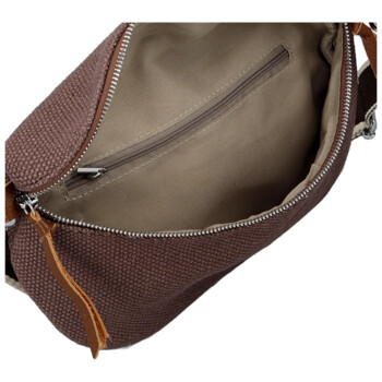 Dámská ledvinka coffee - Coveri Cerys