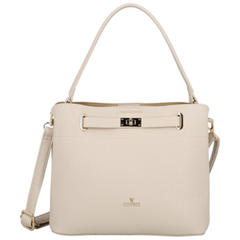 Dámská kabelka do ruky béžová - Coveri Asiri
