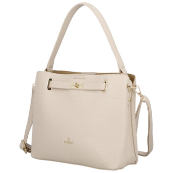 Dámská kabelka do ruky béžová - Coveri Asiri